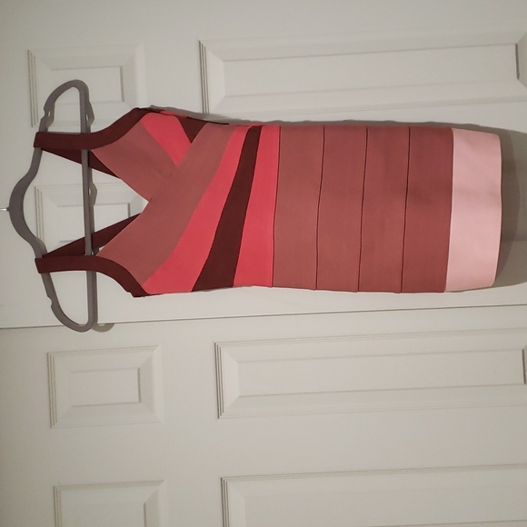 Pink Bandage Dress - Picture 1 of 7